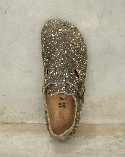 Taupe Splash Birkenstock London Artist Clog