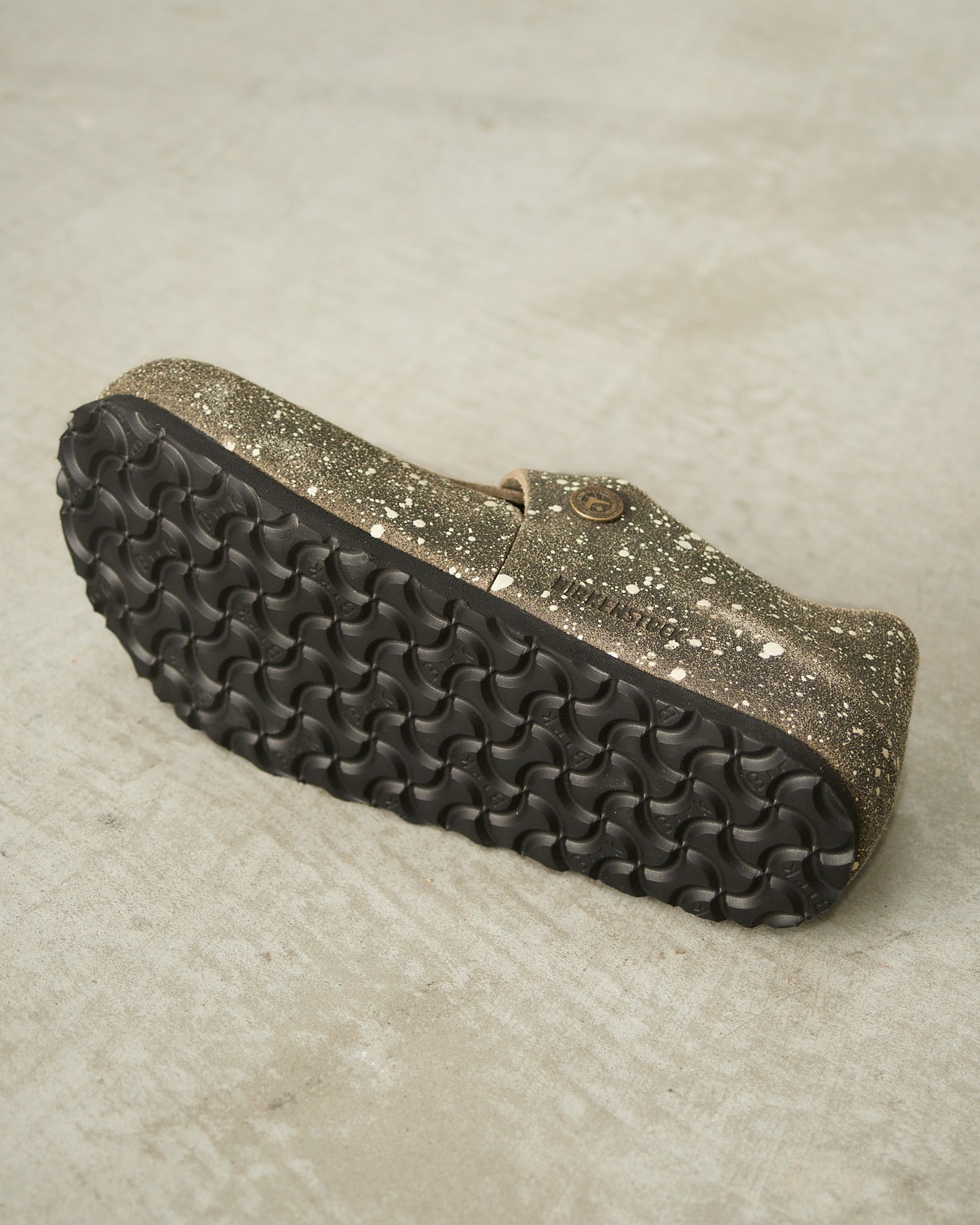 Taupe Splash Birkenstock London Artist Clog