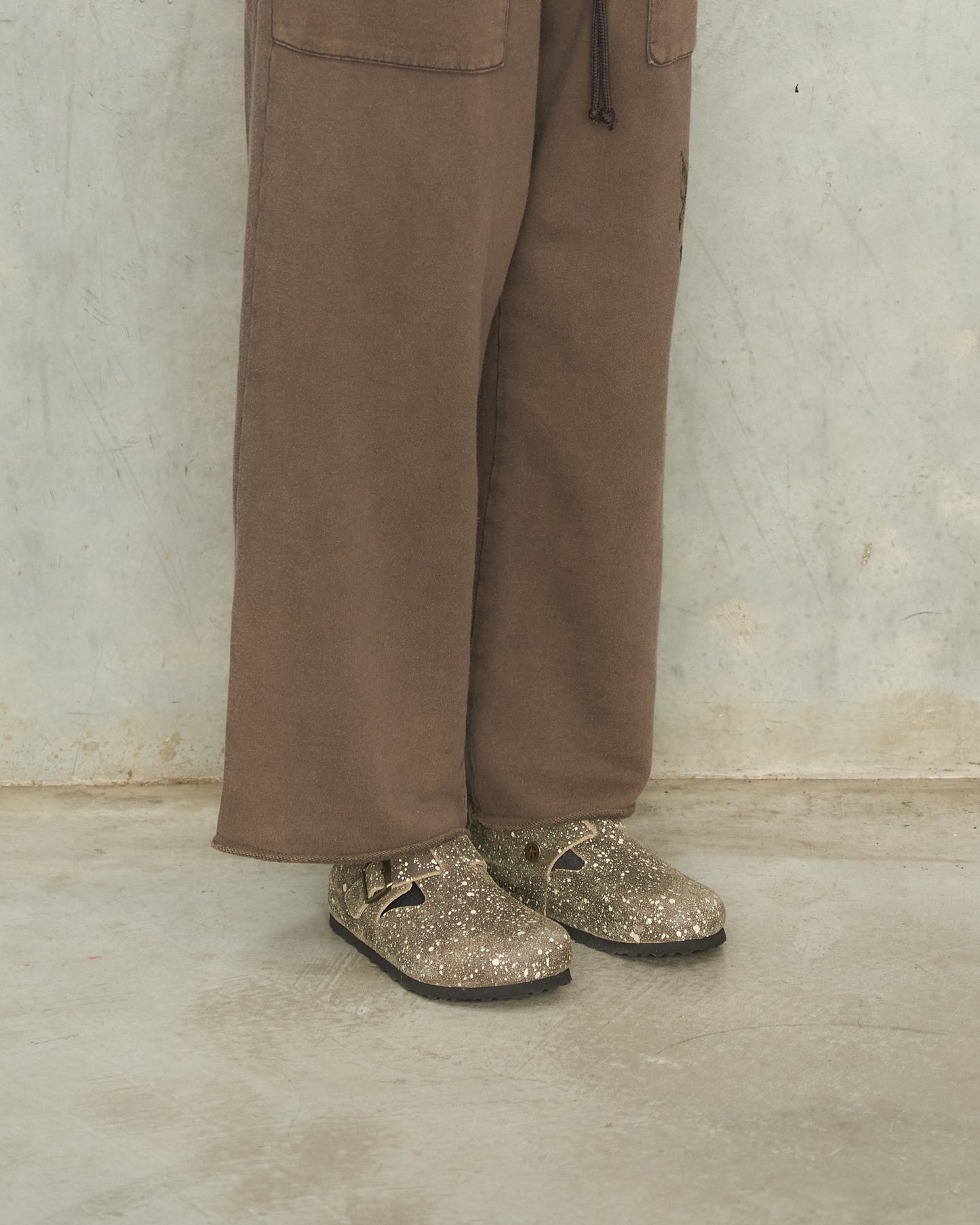 Taupe Splash Birkenstock London Artist Clog