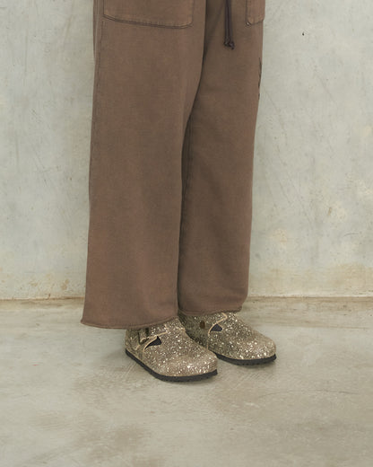 Taupe Splash Birkenstock London Artist Clog
