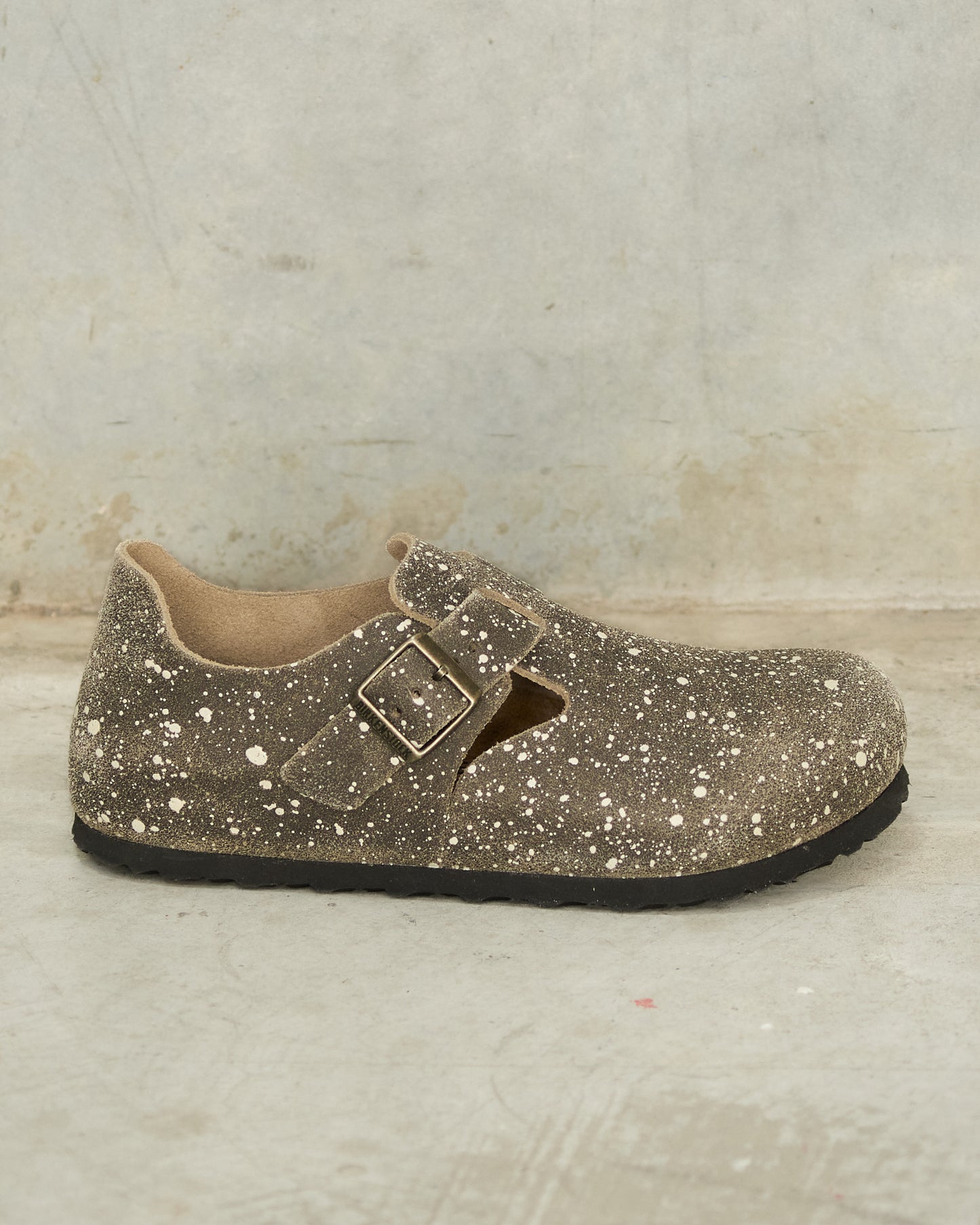 Taupe Splash Birkenstock London Artist Clog