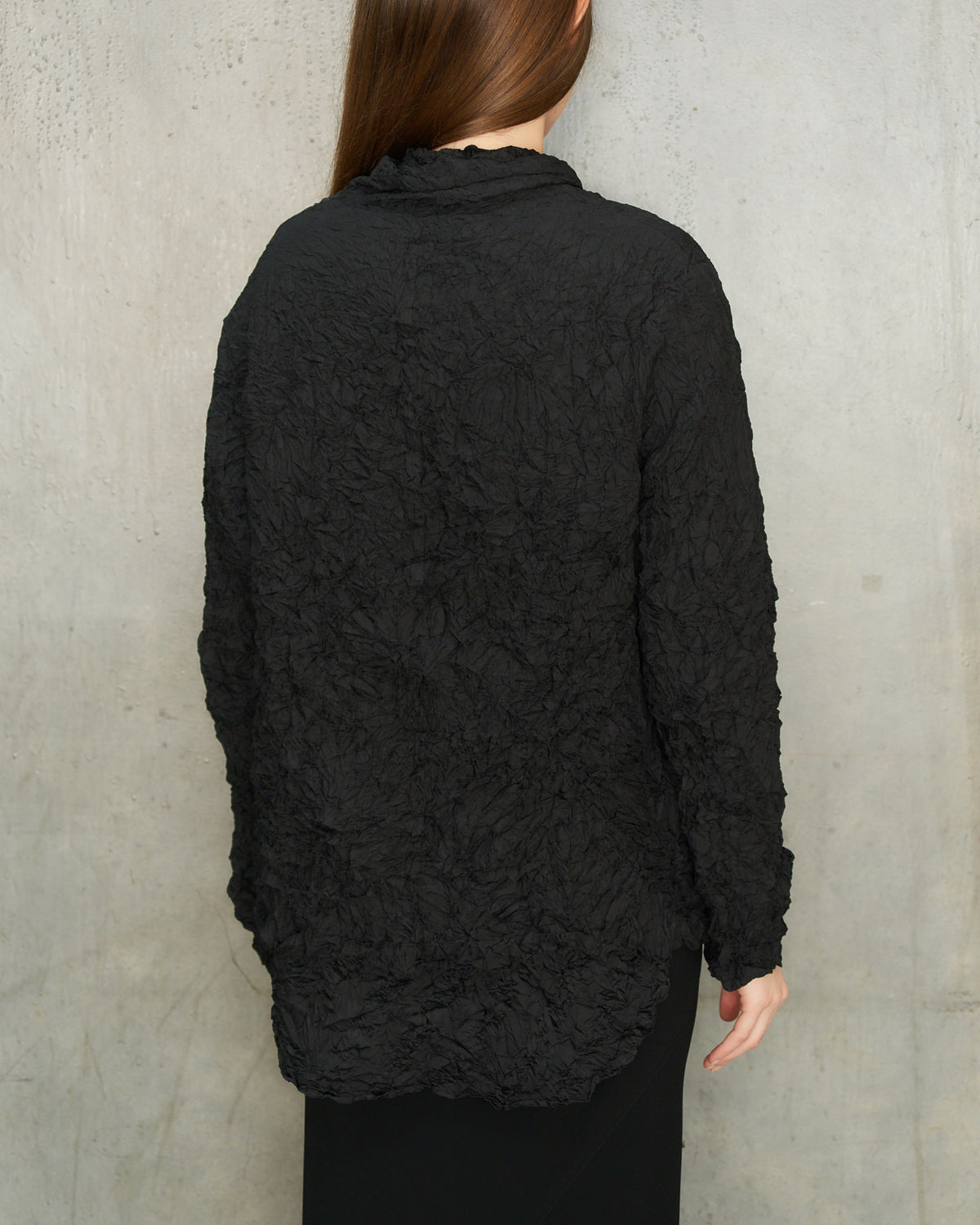 Black Crinkle Jacket
