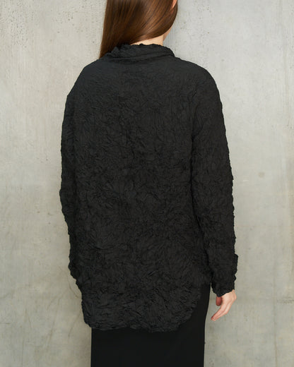 Black Crinkle Jacket