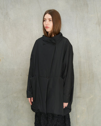 Black Origami Puffer Jacket
