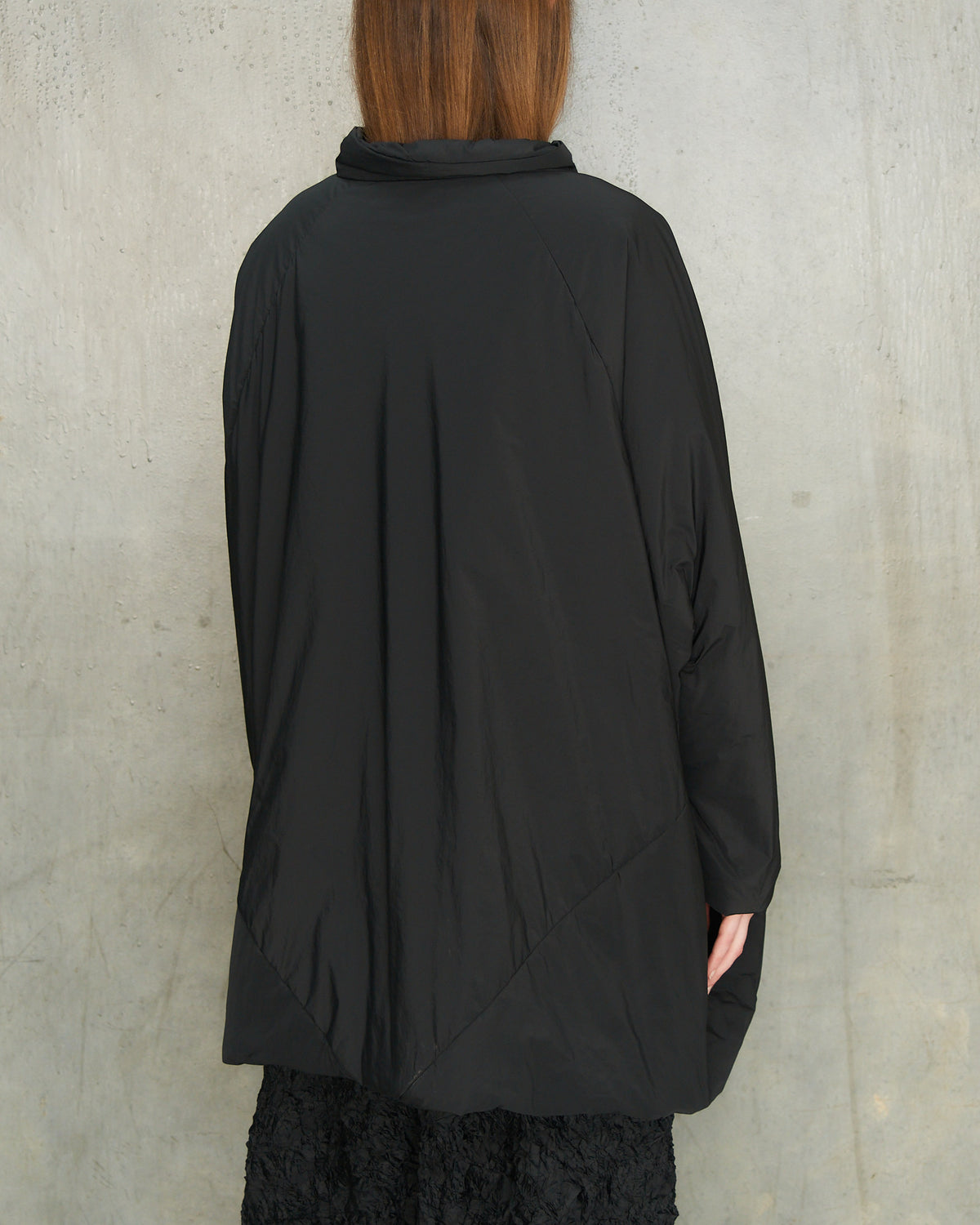 Black Origami Puffer Jacket