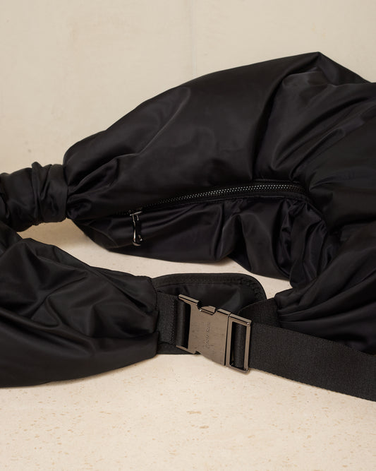 Black Big Bow Crossbody Bag
