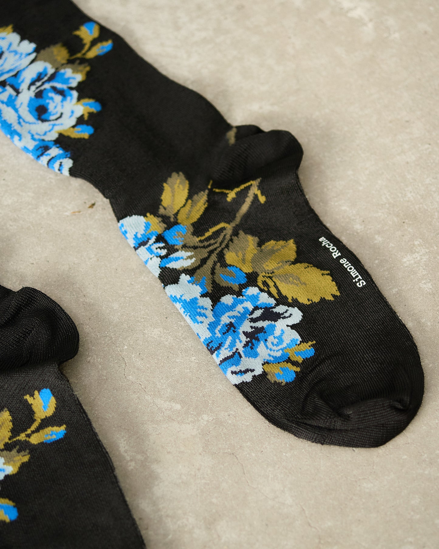 Black Baby Bouquet Socks