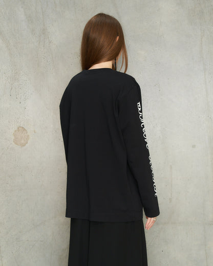 Black Dim Sum Embellished T-Shirt