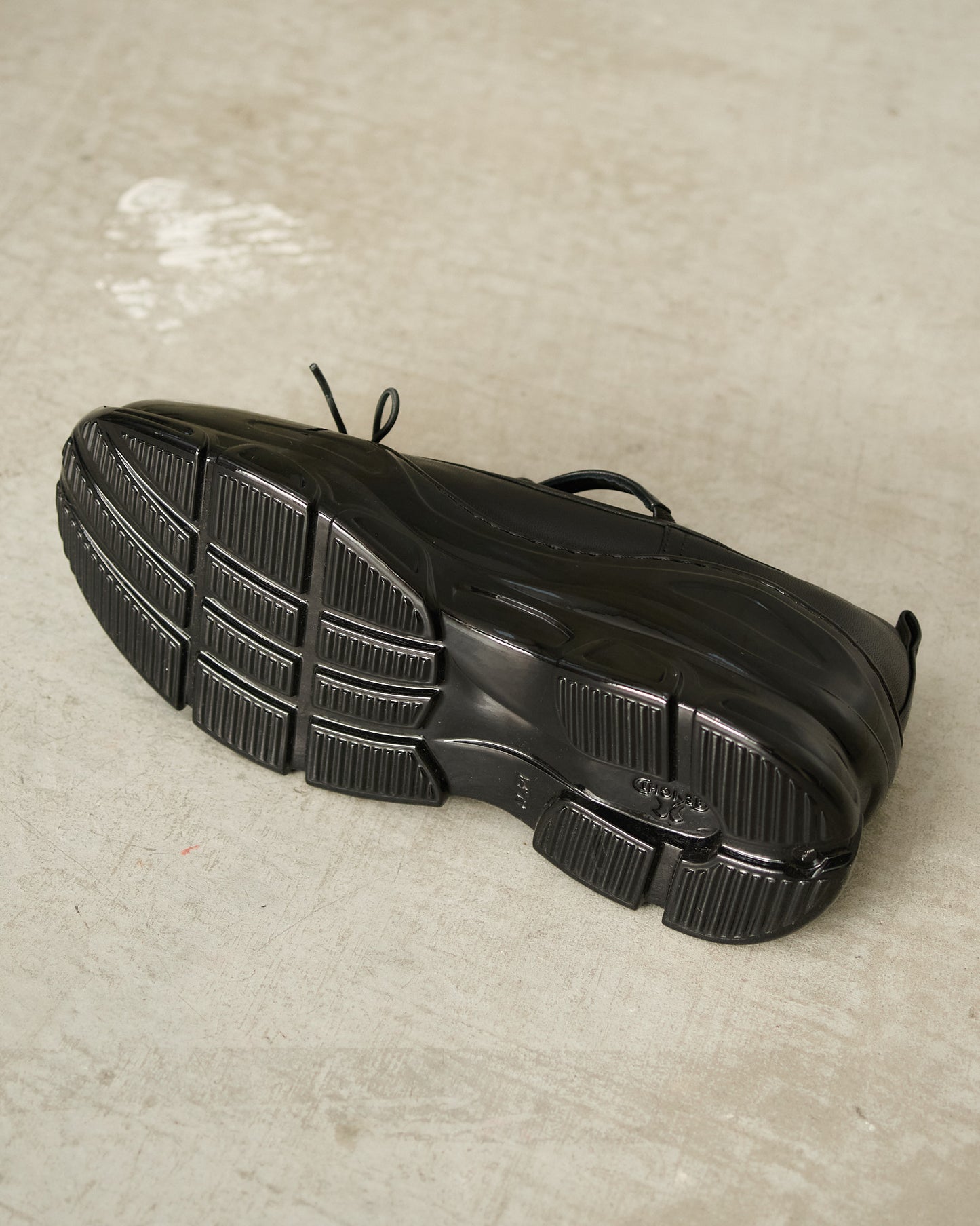 Black Nappa Tracker Ballerina