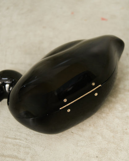 Black Perspex Duck Bag