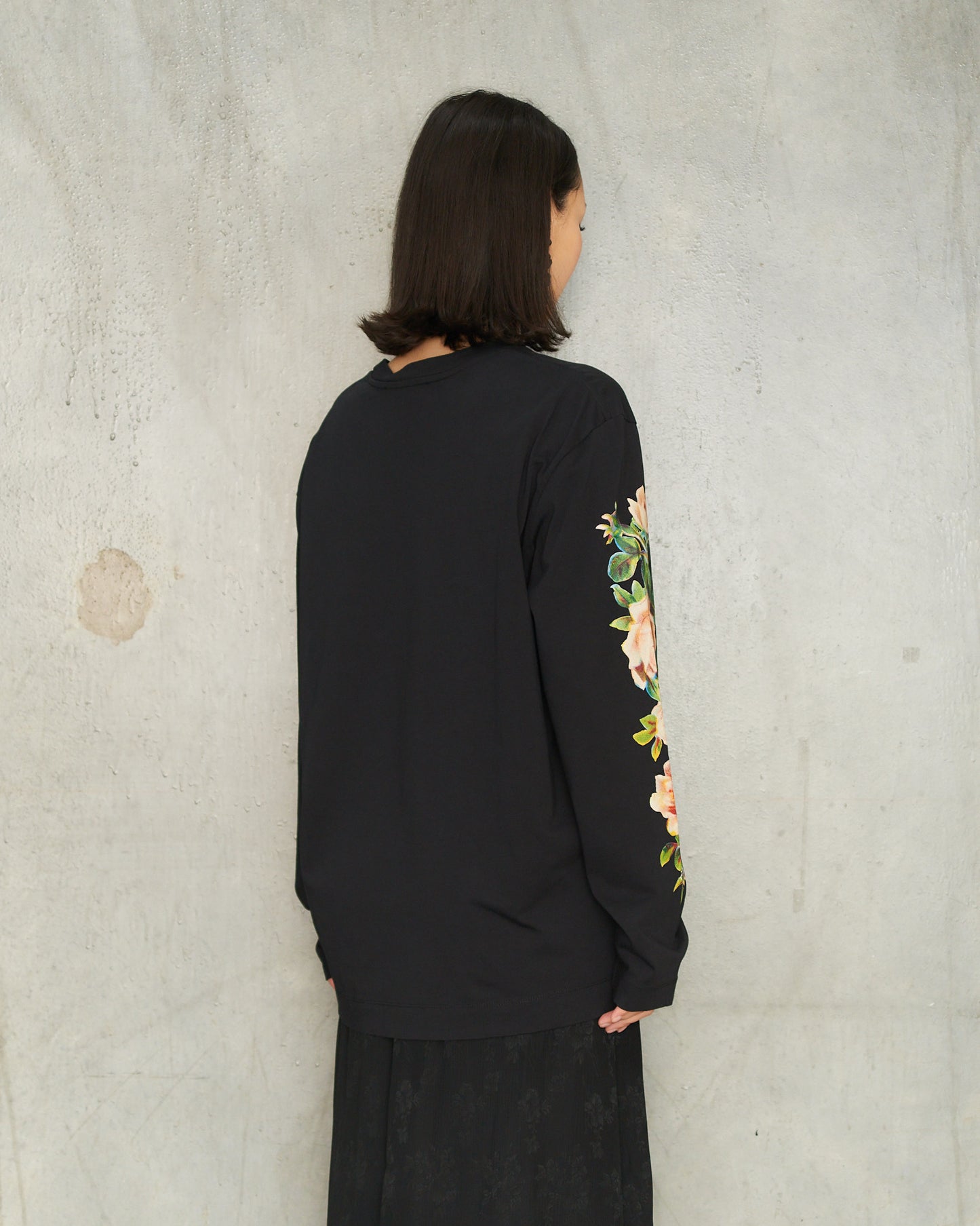 Black Rose Long Sleeve T-Shirt