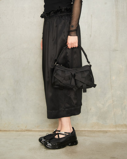 Black Utility Pochette Bag