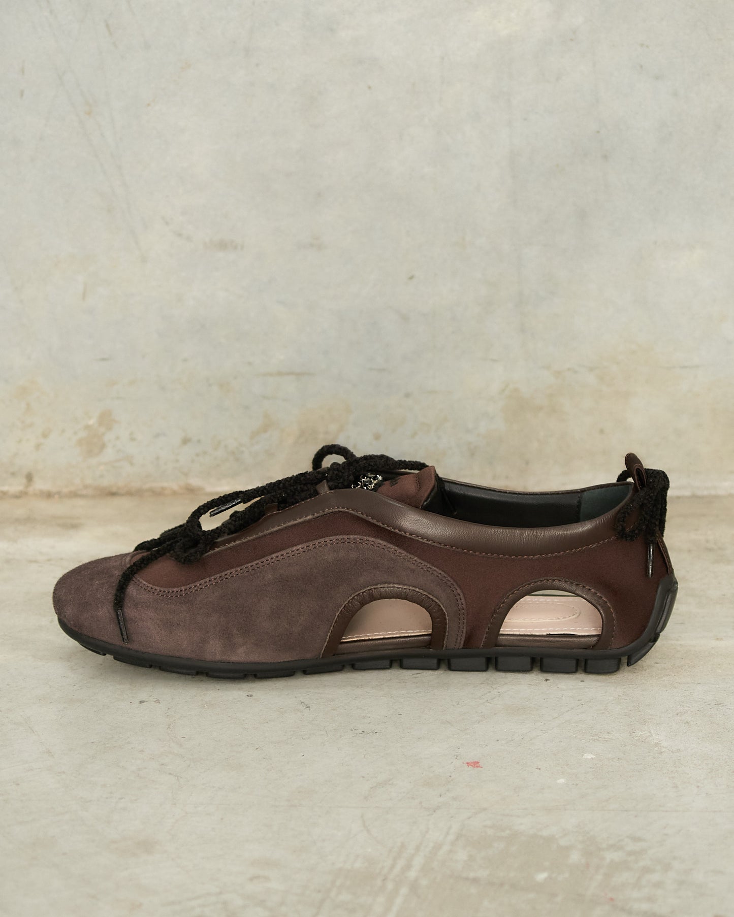 Chocolate Ballerina Grip Trainers