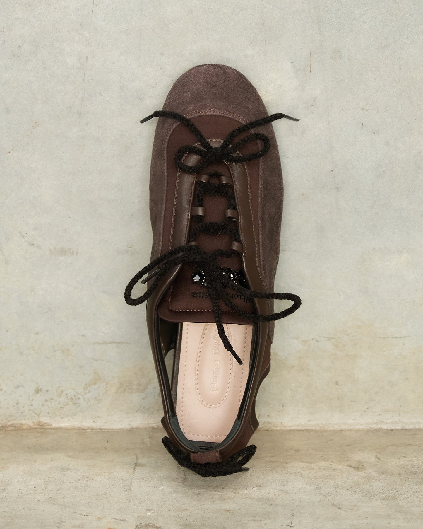 Chocolate Ballerina Grip Trainers