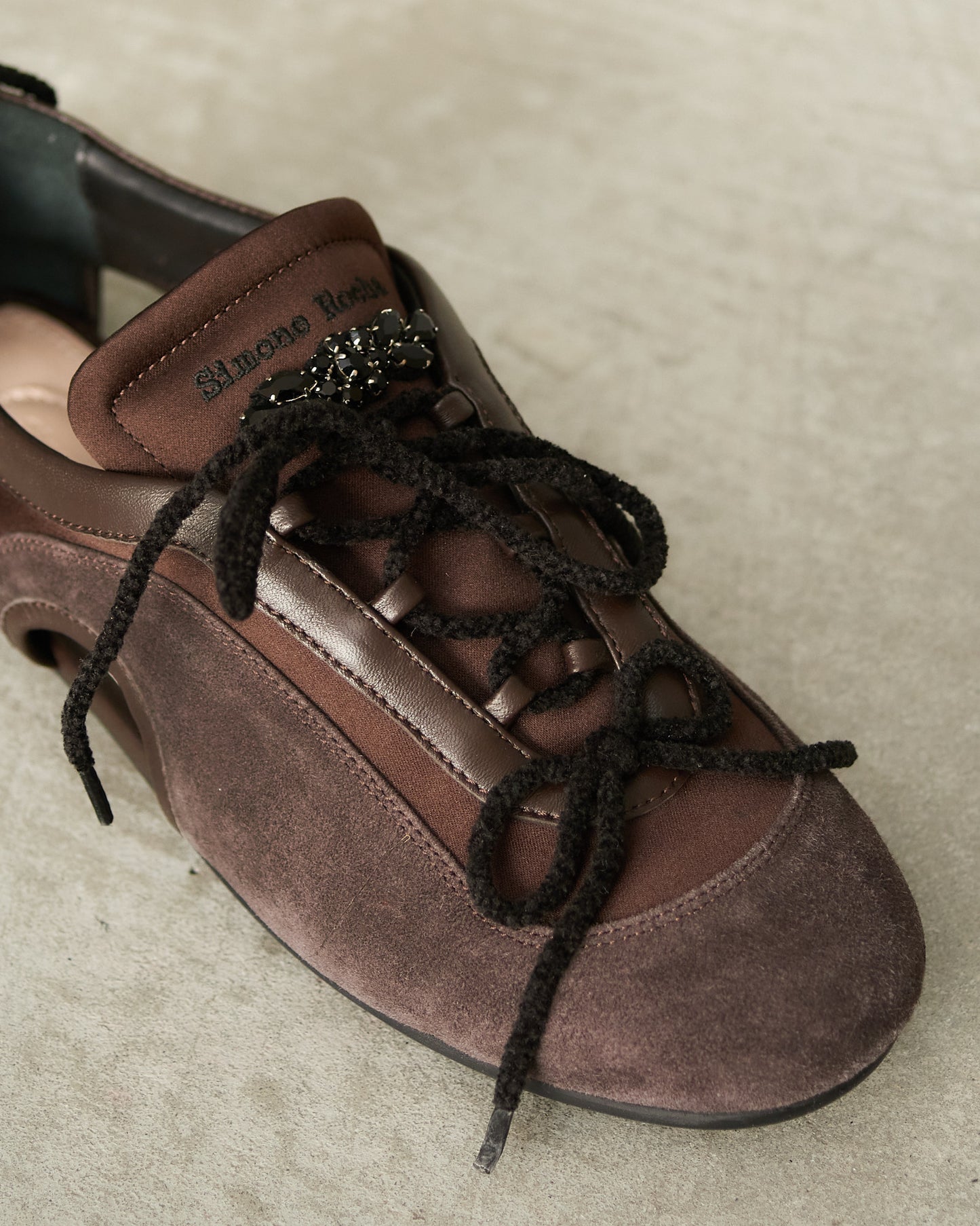 Chocolate Ballerina Grip Trainers