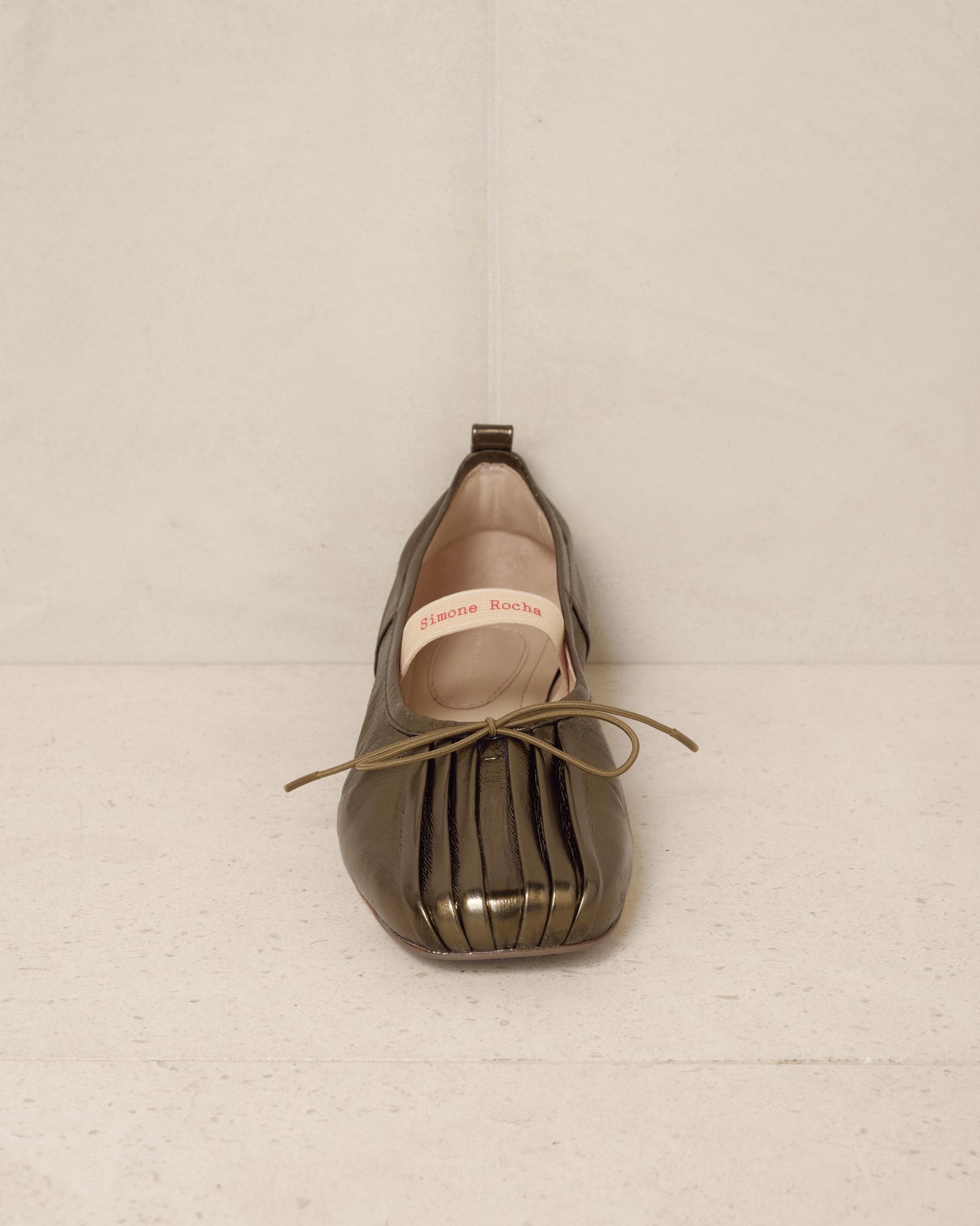 Olive Classic Ballerina Shoe