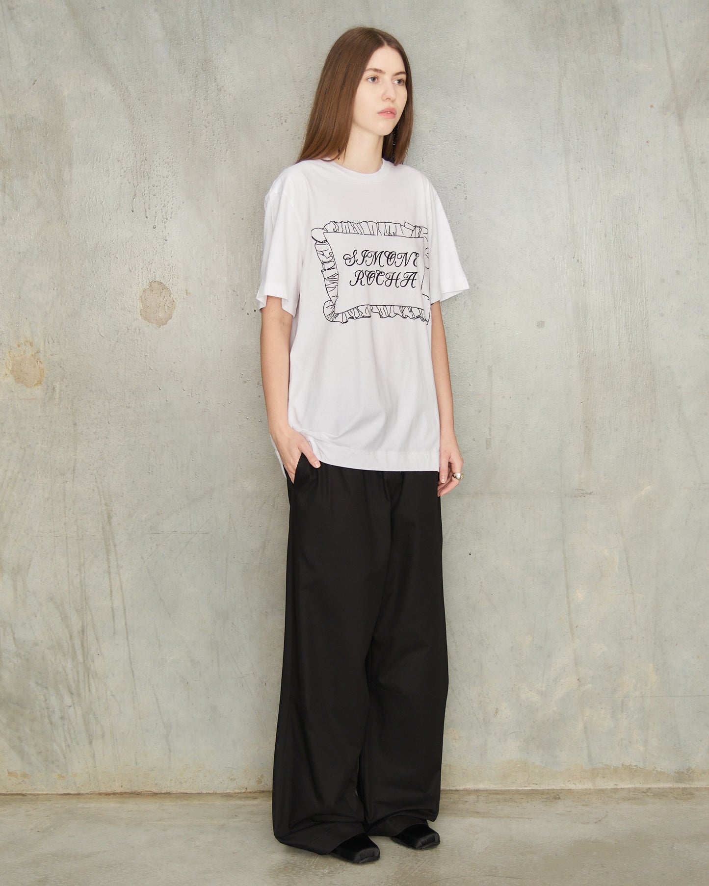 White Pillowcase Logo T-Shirt