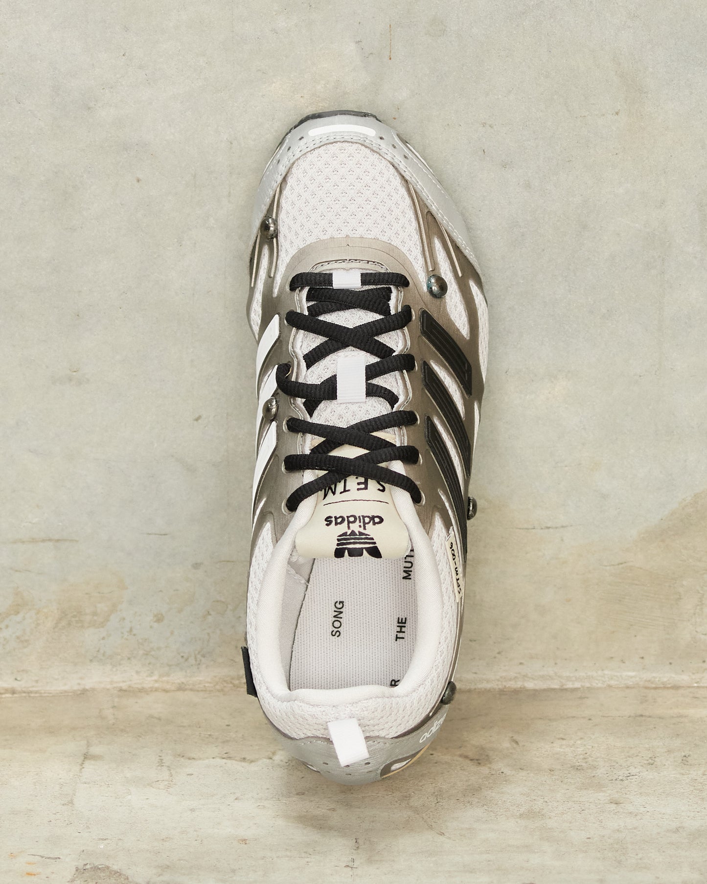 Silver Adizero PR Sneakers