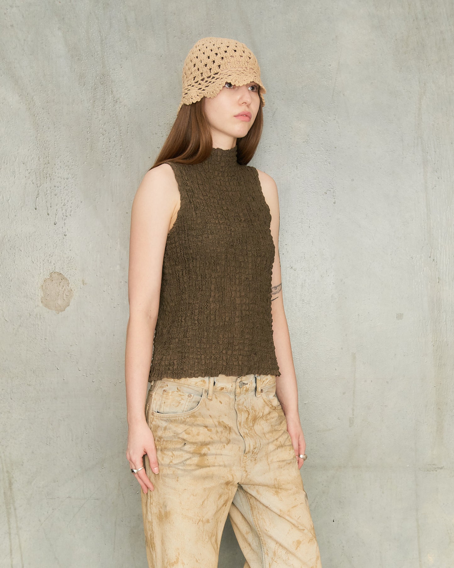 Army Green Popcorn Tank