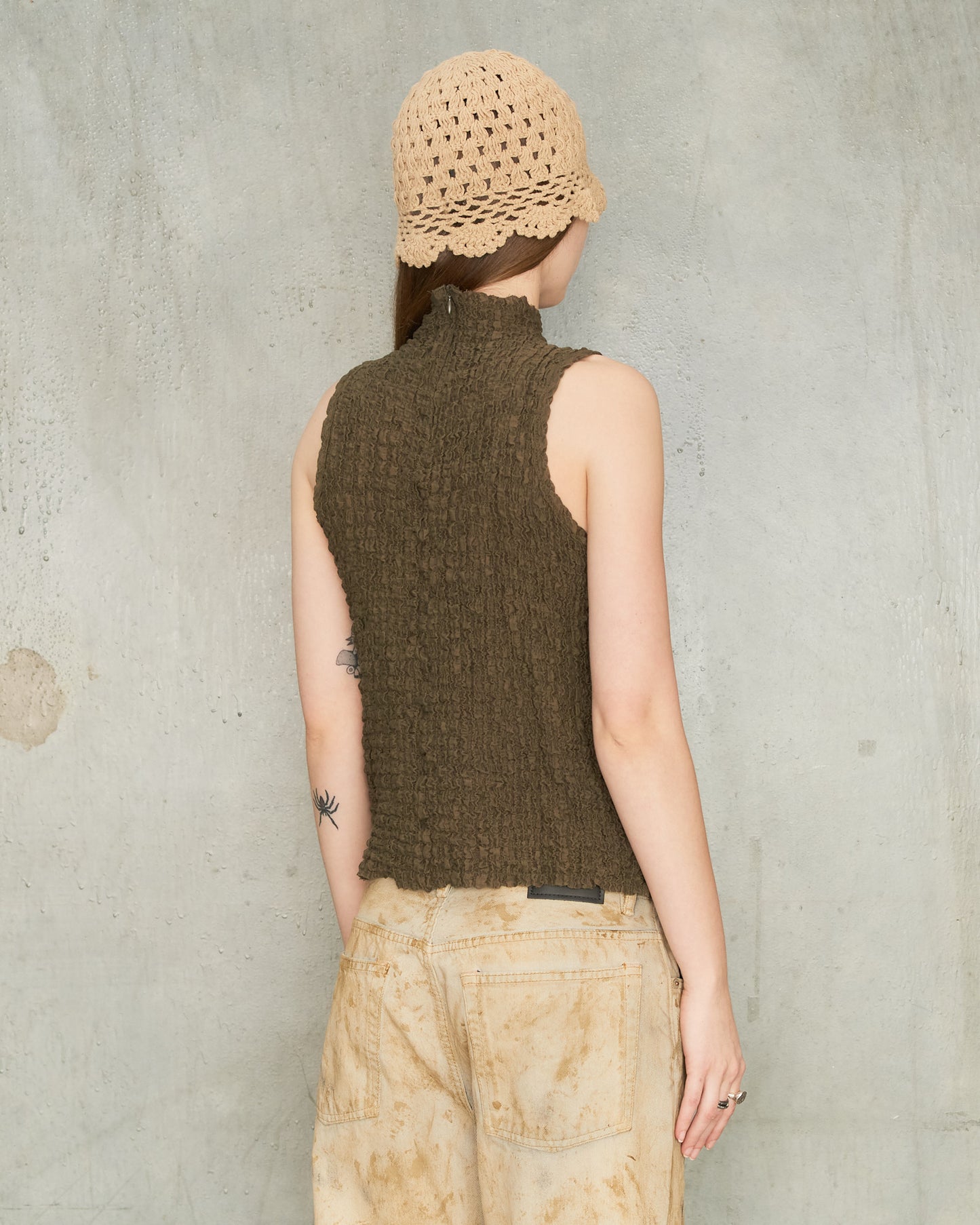 Army Green Popcorn Tank