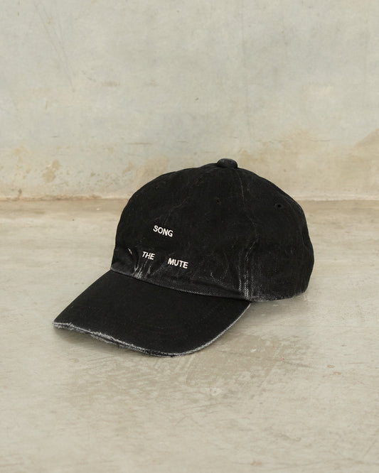 Black Denim Cap