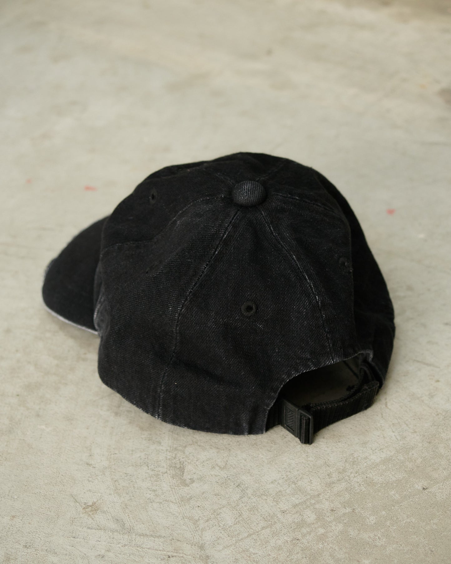 Black Denim Cap