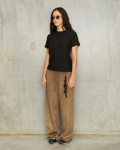 Black Wave Slim T-Shirt