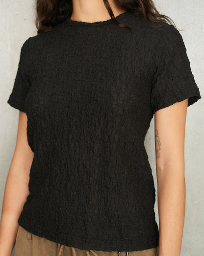 Black Wave Slim T-Shirt