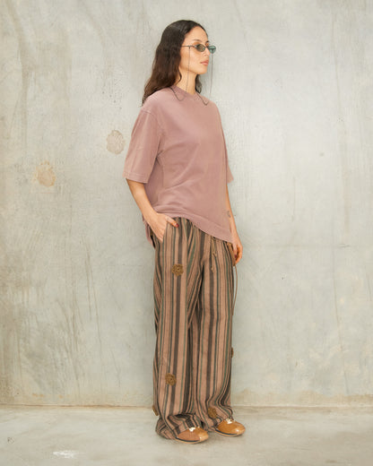 Daisy Stripe Lounge Pants