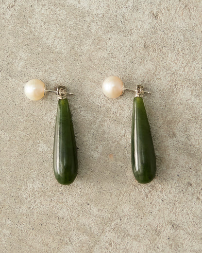 Jade Small Angelyne Earrings