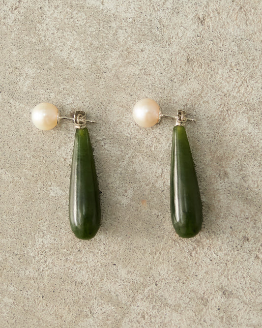 Jade Small Angelyne Earrings