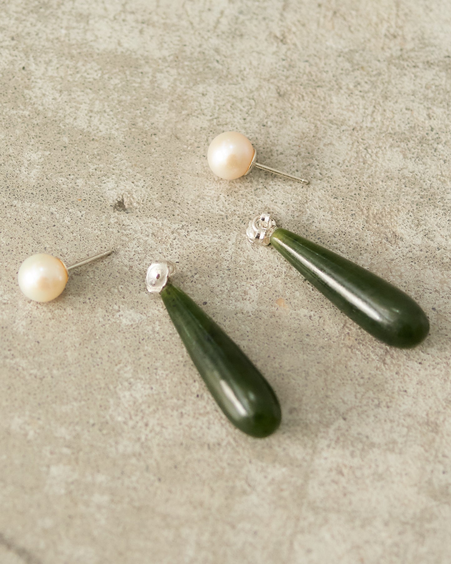 Jade Small Angelyne Earrings