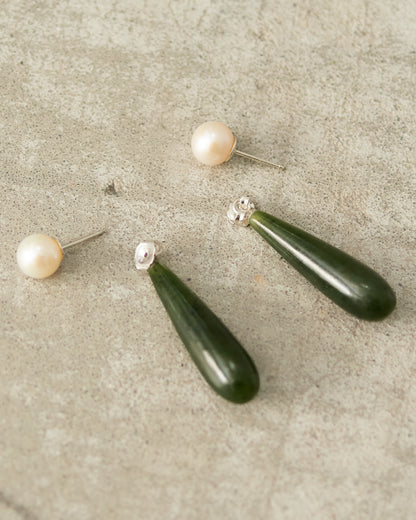Jade Small Angelyne Earrings