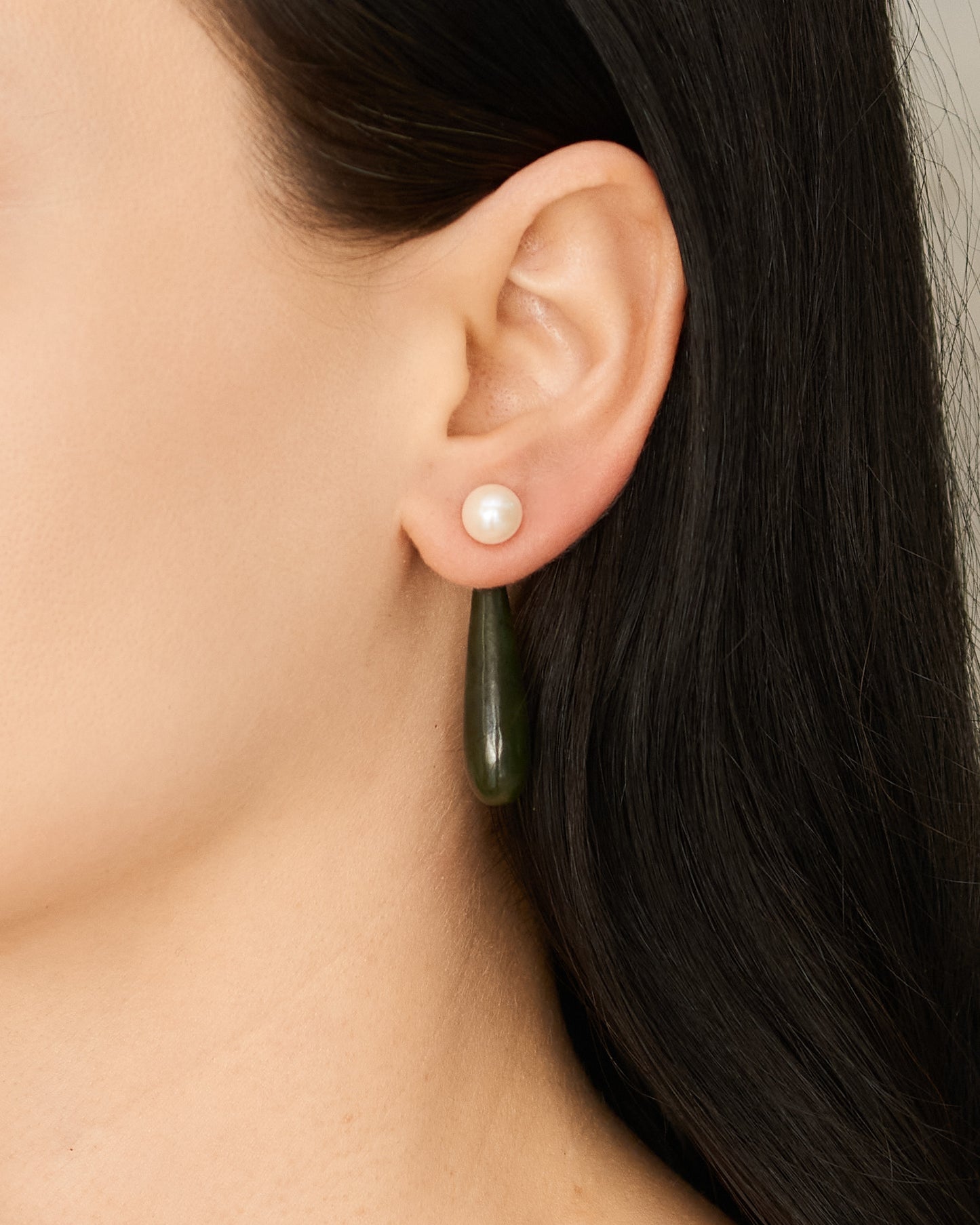 Jade Small Angelyne Earrings