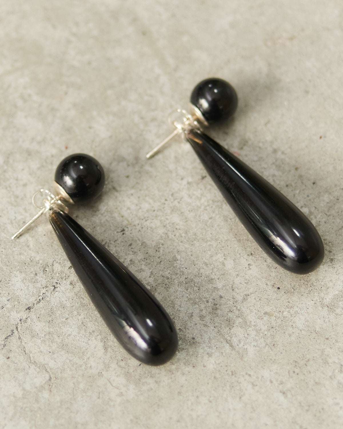 Onyx Small Angelika Earrings