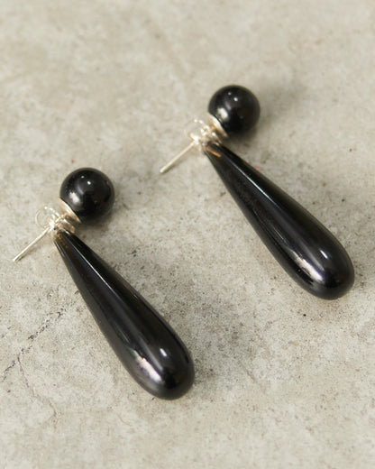 Onyx Small Angelika Earrings
