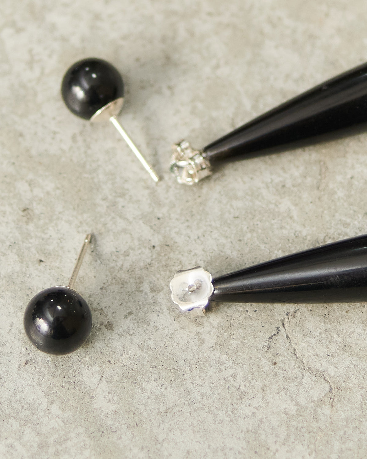 Onyx Small Angelika Earrings