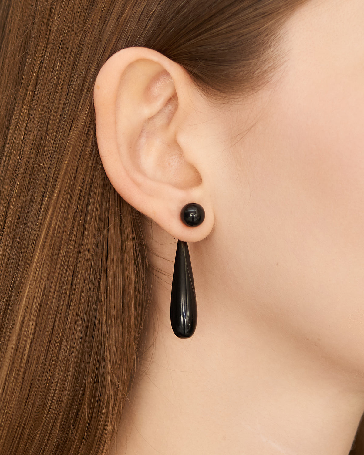 Onyx Small Angelika Earrings