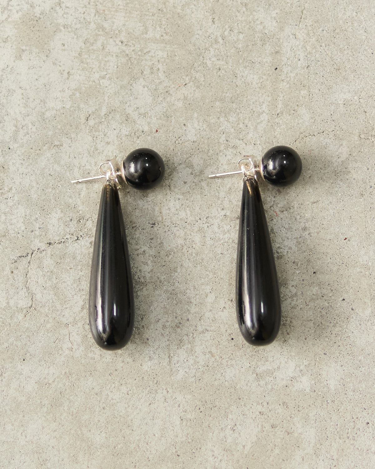 Onyx Small Angelika Earrings