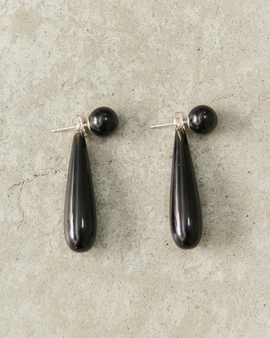 Onyx Small Angelika Earrings