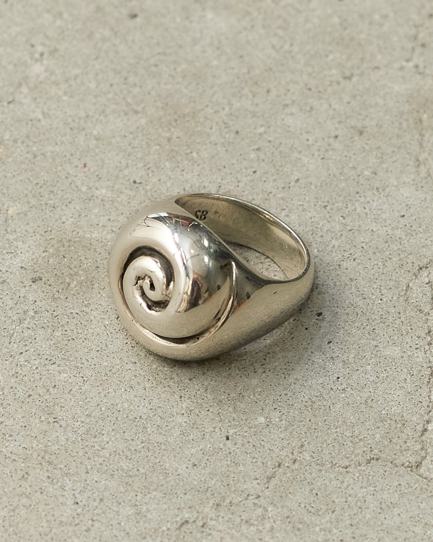 Sterling Silver Nautilus Ring