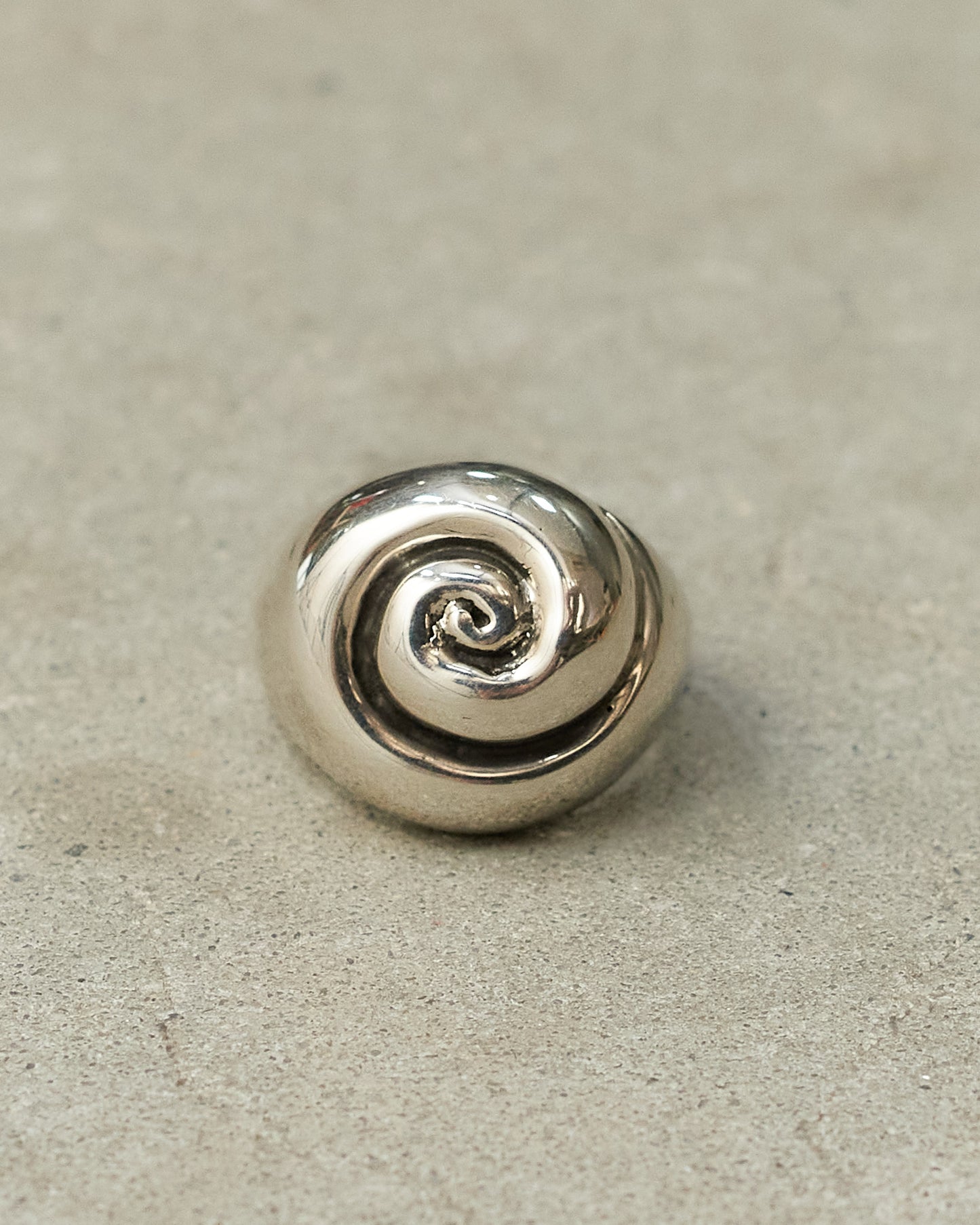 Sterling Silver Nautilus Ring