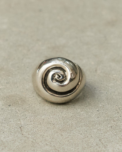 Sterling Silver Nautilus Ring