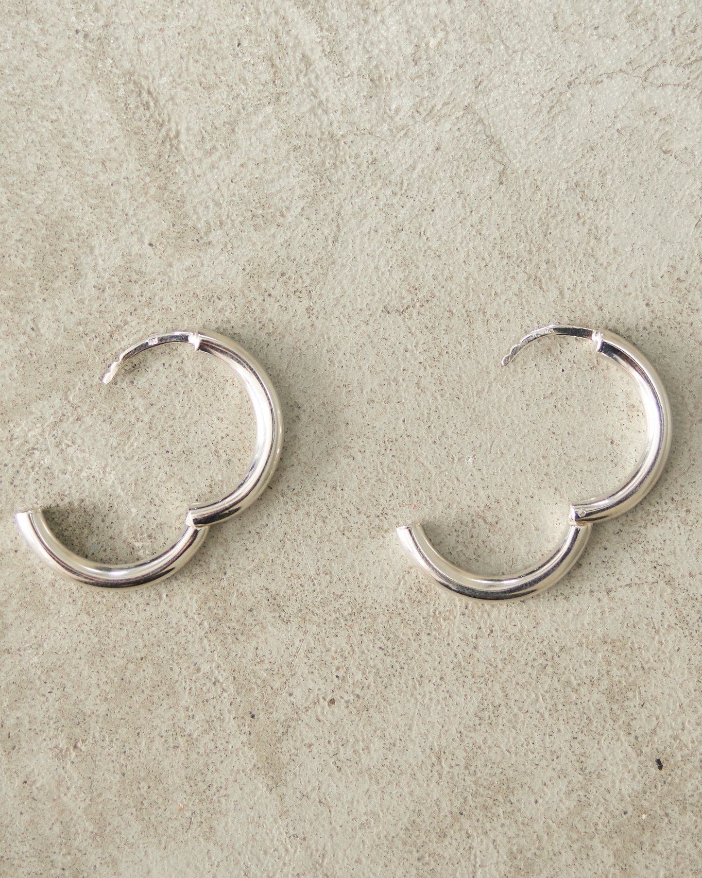 Sterling Silver Phiona Hoops