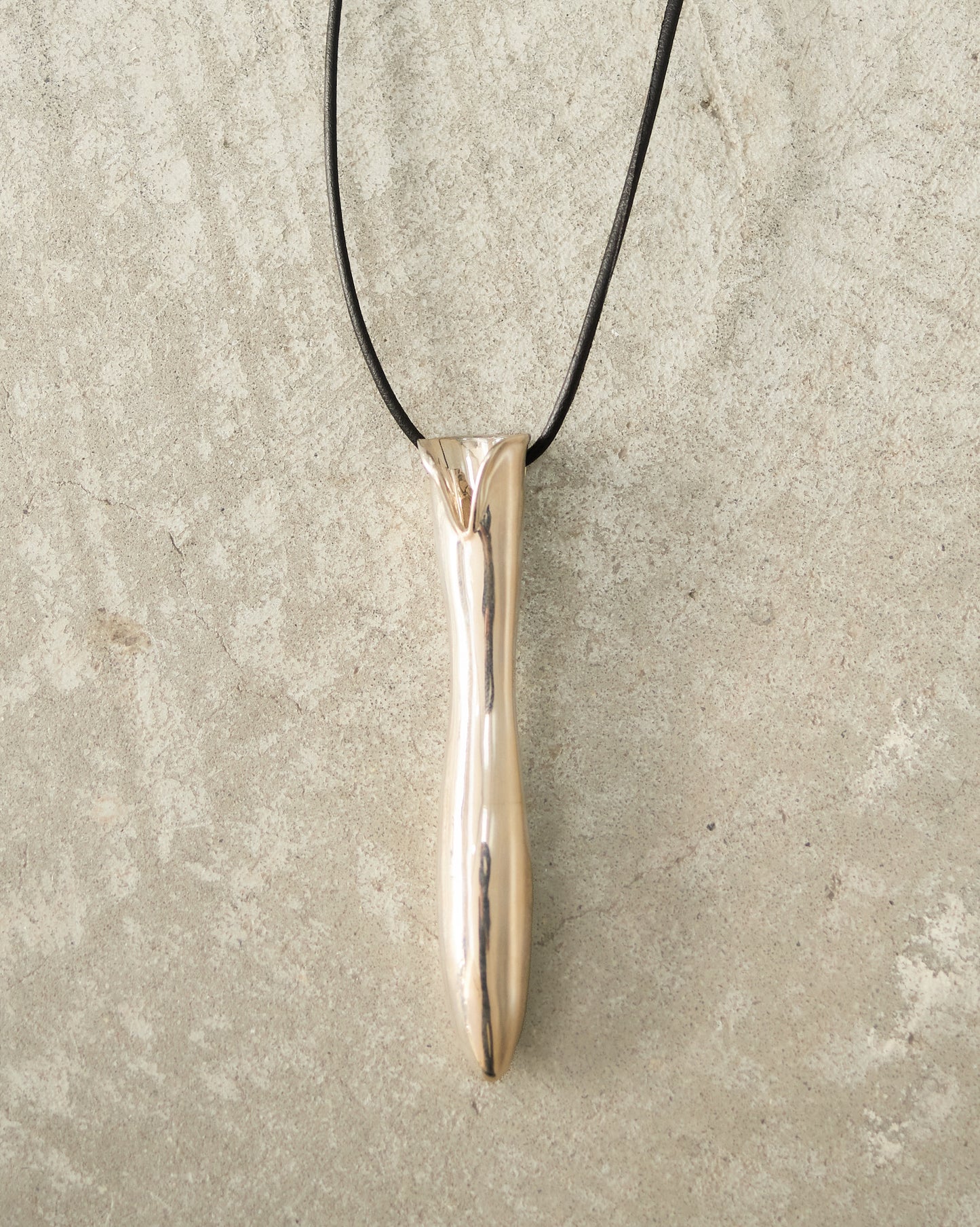 Sterling Silver Vessel Necklace