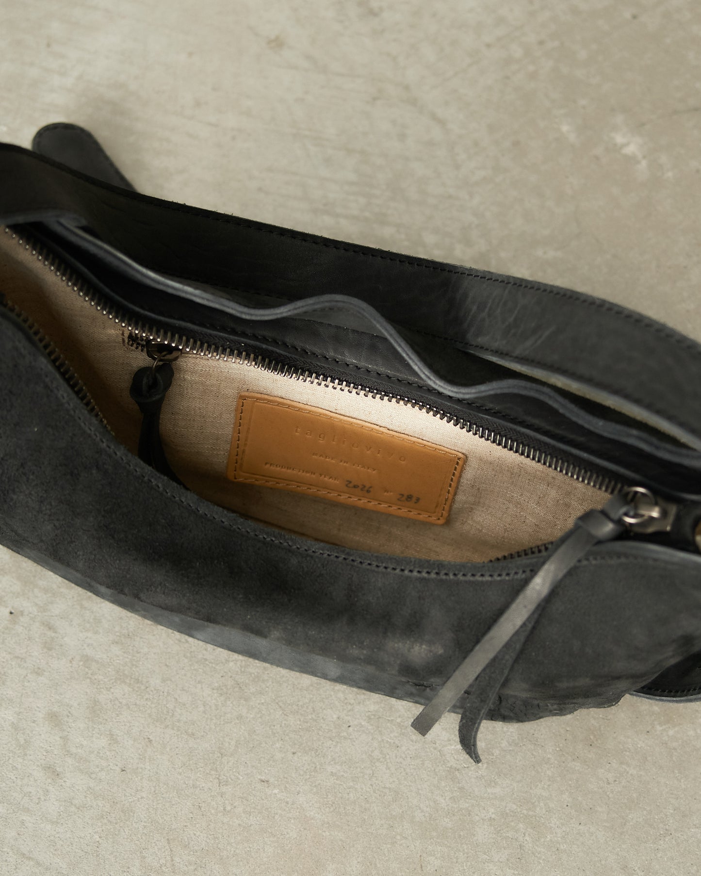 Black Culatta Reverse Serpent 90s Bag