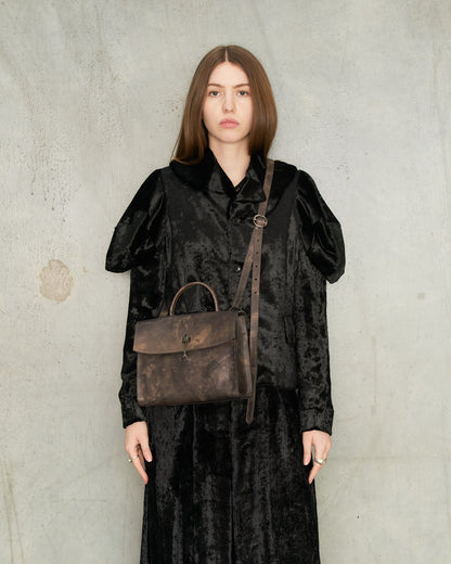 Graphite Leather Doctor XS Bag