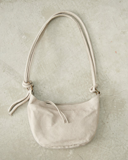 Limestone Lamb Small Soft Shoulder Bag