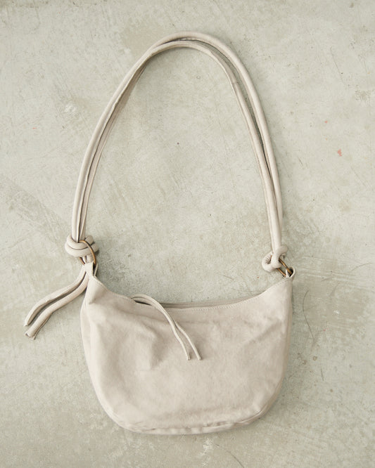 Limestone Lamb Small Soft Shoulder Bag