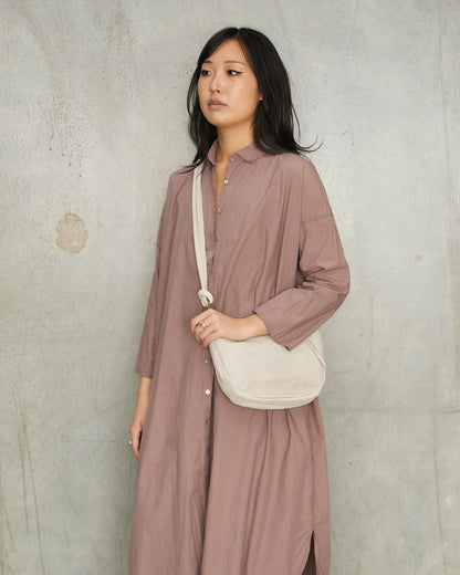 Limestone Lamb Small Soft Shoulder Bag